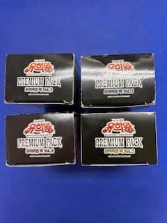 遊戯王★韓国版★プレミアムボックスVol.1.2.3.4★未開封★合計80P★