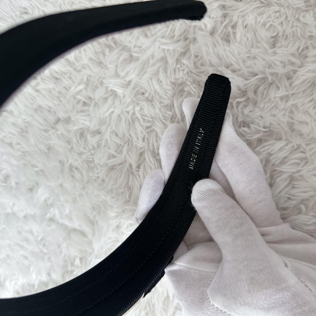 【美品】フェラガモ　クリスタル　ストーン　カチューシャ