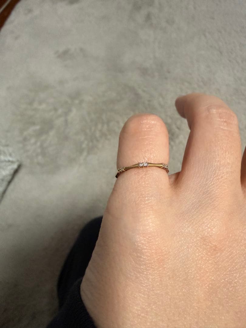 con affetto ダイヤモンド　リング