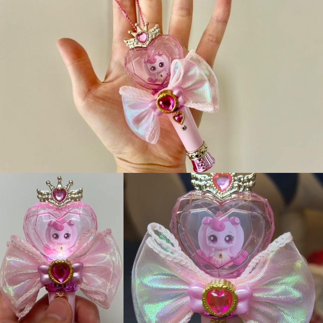 韓国限定 プリンセス キャッチ ティニピン ハートライトキーリング