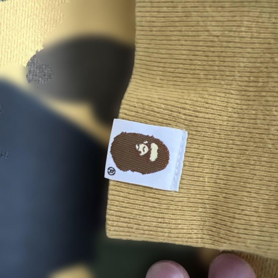 BAPE カモフラージュ シャークフードパーカー Mサイズ