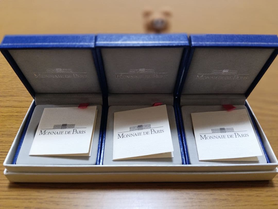 日仏修好通商条約締結150周年 プルーフ銀貨3種セット