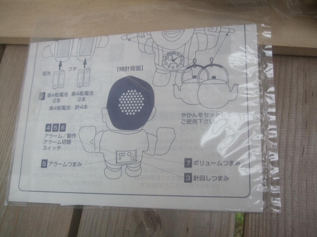 お値下げ伊藤園ミネラル麦茶懸賞景品★鶴瓶・目覚まし時計・箱付き