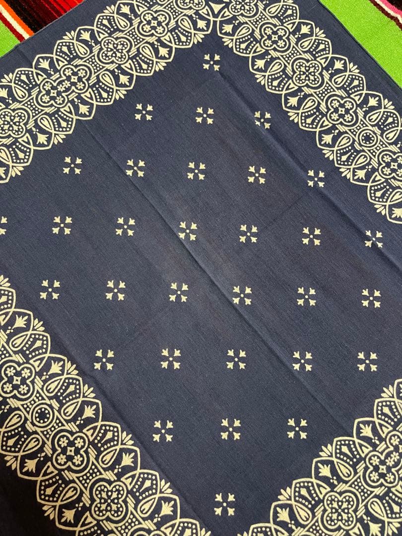 【Special】⑧⓪⑤60s USA製 バンダナ WAMCRAFT アイアン柄