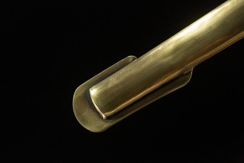 一体純銅模様鋼 日本刀 模造刀 居合刀 武士道 武蔵 鑑賞用 手鍛造打