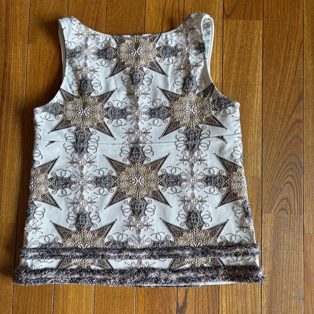 CHANEL 星柄 タンクトップ