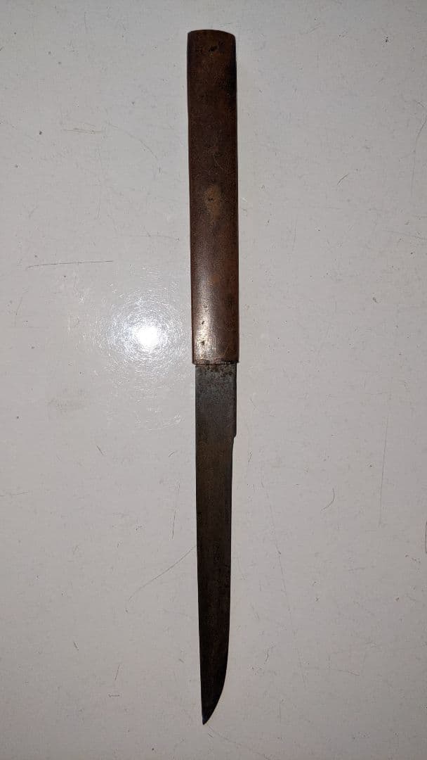 脇差し拵え　保管品　極上　 小柄　つなぎ付