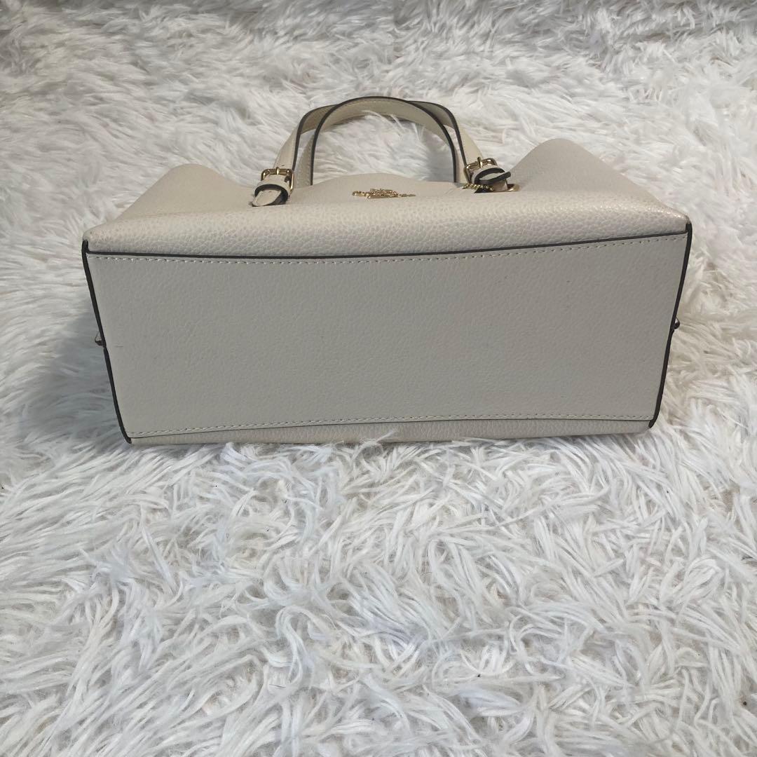 極美品　現行　コーチ　ショルダーバッグ　2way　モリー トート 25　レザー