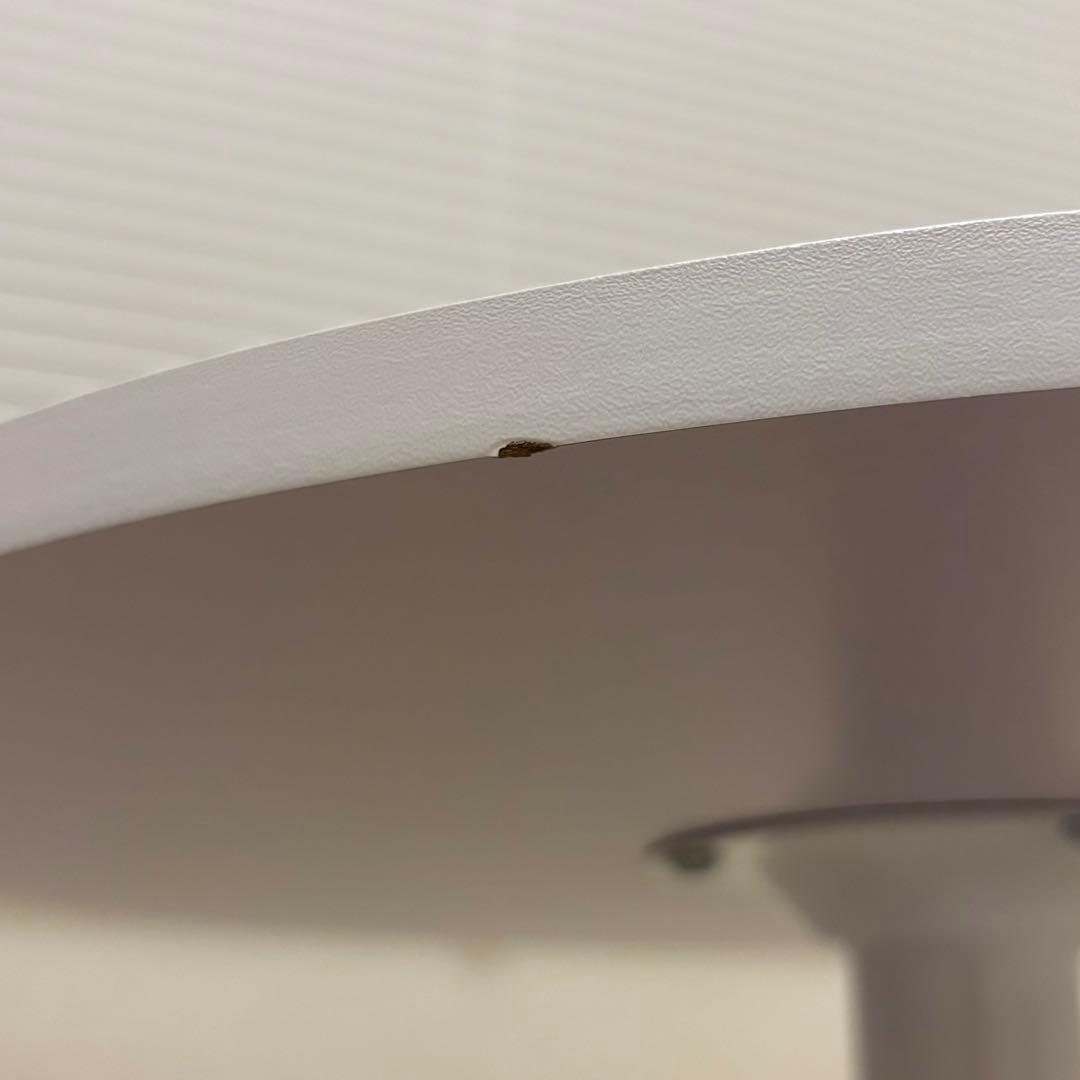 カフェテーブル 丸型 白