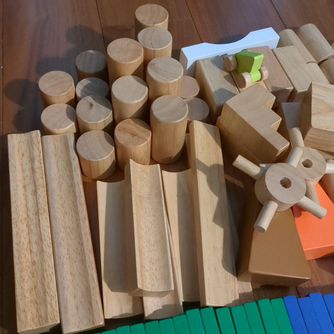 ニチガン　ドミノ　大量　積み木