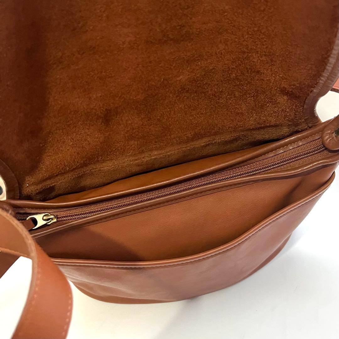 美品✨ COACH オールドコーチ ショルダーバッグ クロスボディ レザー
