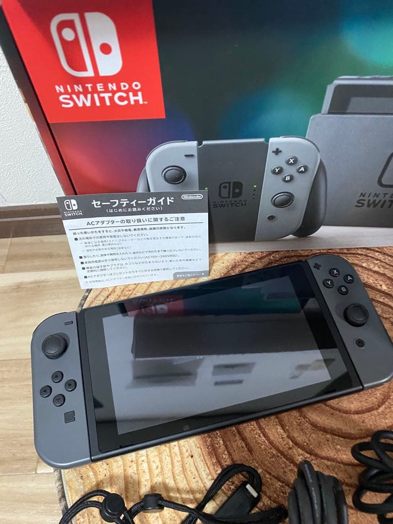 Nintendo Switch ニンテンドースイッチ本体　グレー ⑦