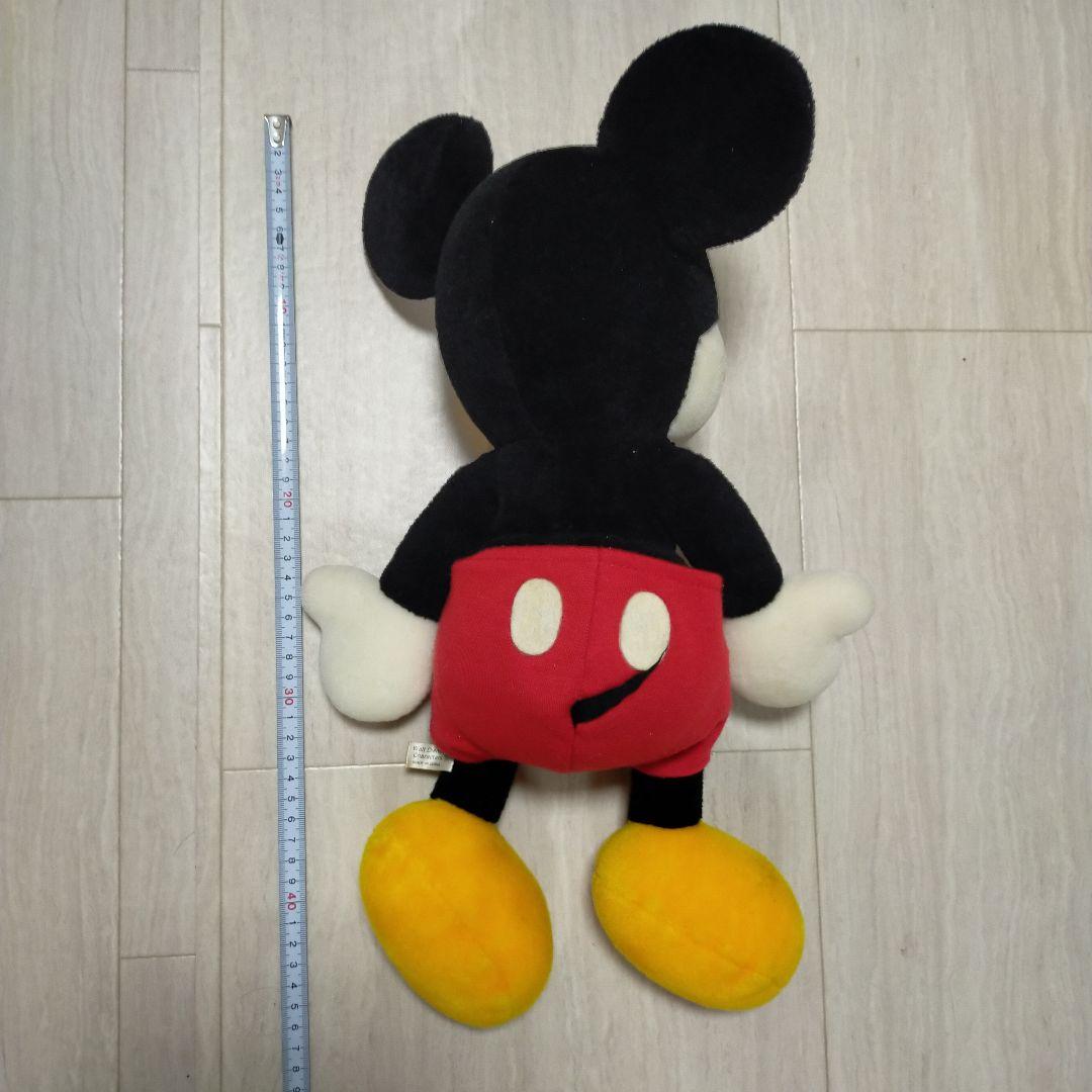 ミッキーマウス ぬいぐるみ 約40cm　白　ホワイト