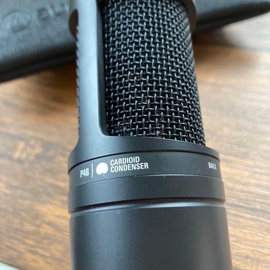 audio-technica AT2020 コンデンサーマイク