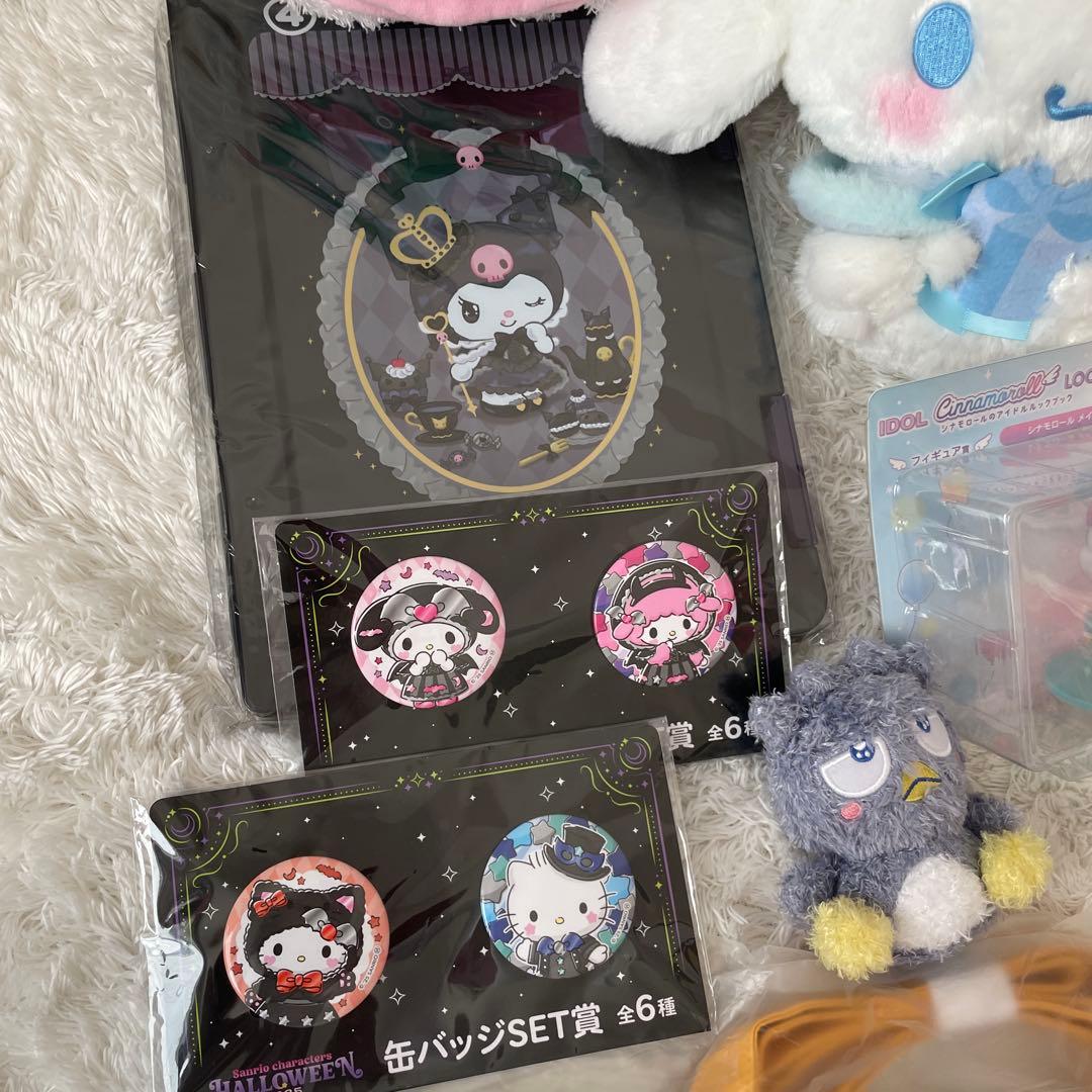 ☆☆サンリオまとめ売り☆ぬいぐるみ・置時計・ハンカチ・バッグ・キーホルダー等☆☆