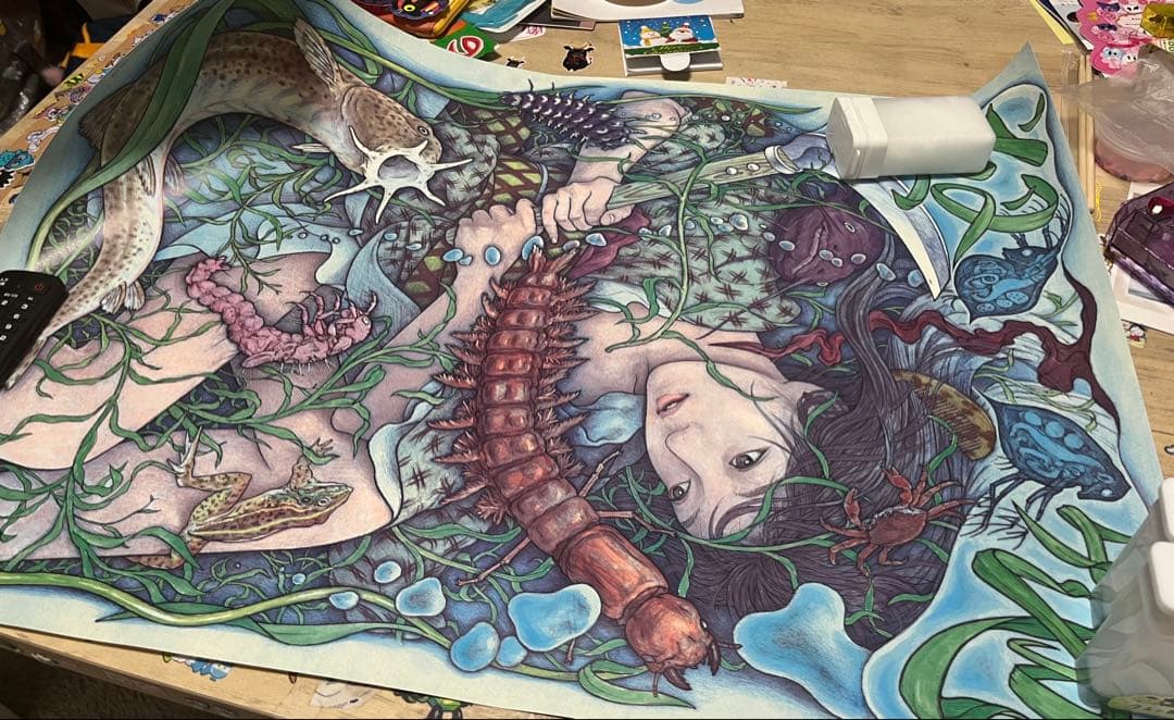 会田誠 希少ポスター 「夜叉ヶ池」 - メルカリ