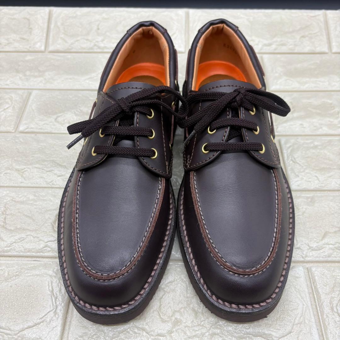 【未使用級】リーガルウォーカー 3アイレットモカ 604 24.5 訳あり 濃茶