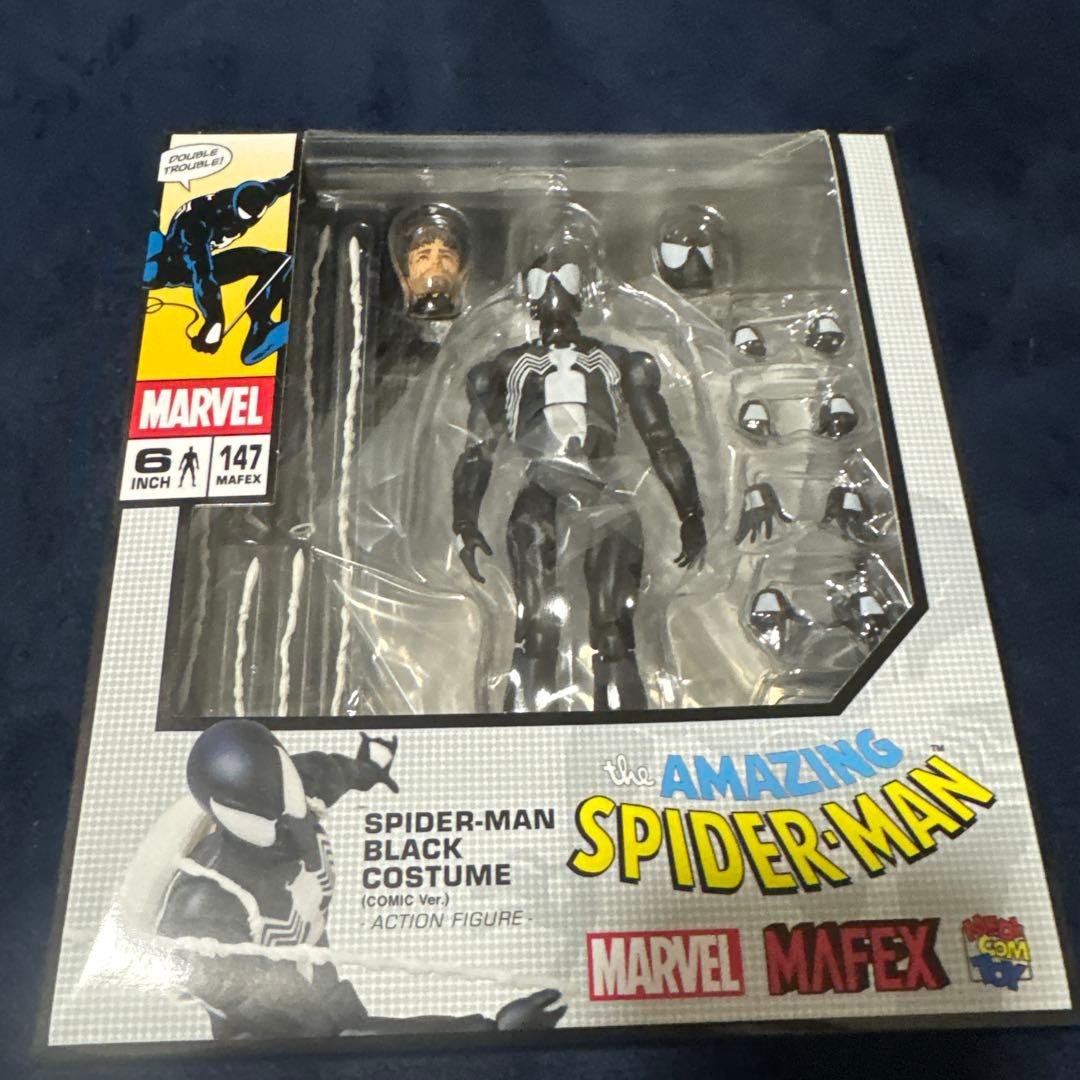 MAFEX No.147 スパイダーマン ブラックコスチューム - メルカリ