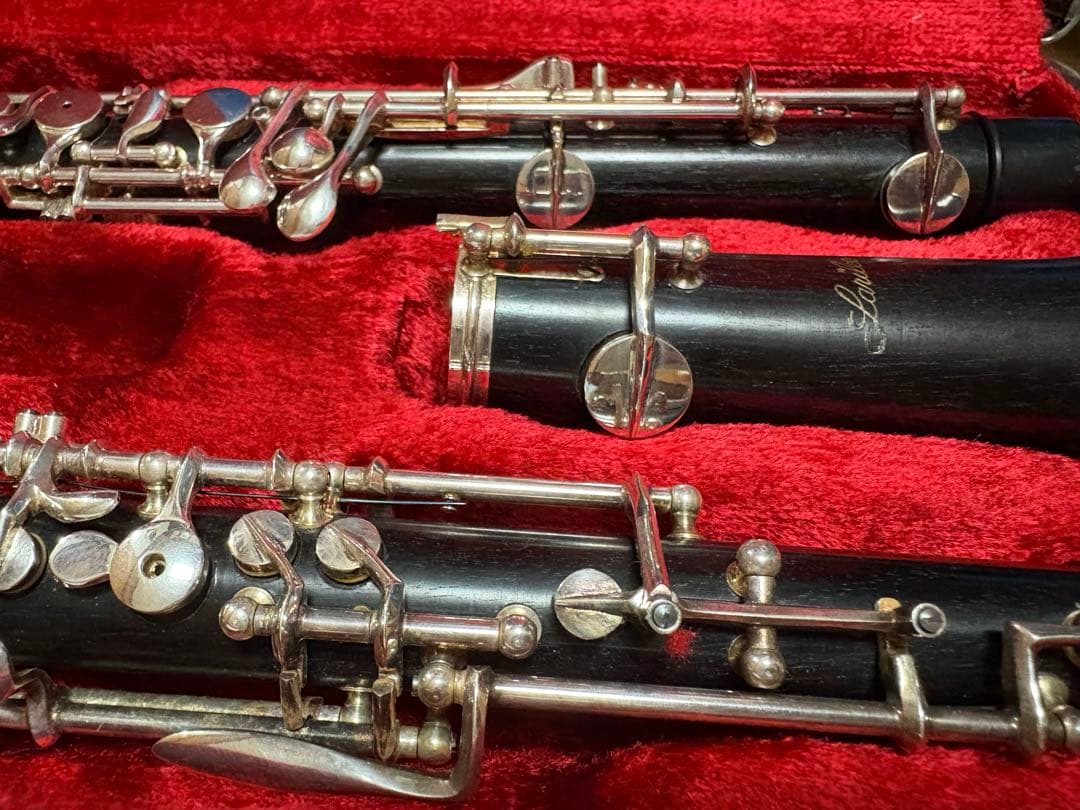 【クリスマス限定値下げ中】オーボエ本体ケース付き　ラリリー製　メンテナンス前提