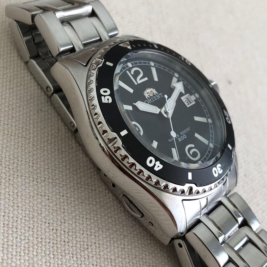《中古》ORIENT オリエント　ダイバー　200 クォーツ　腕時計