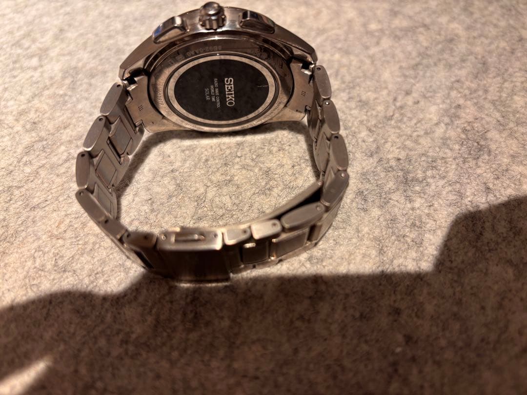 セイコー ブライツ 8b92-0aa0 ソーラーウオッチ（電池切れ）