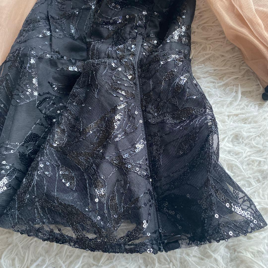 豆侍(土日も発送します)様専用Leja レジャ シアーパフスリーブペプラム