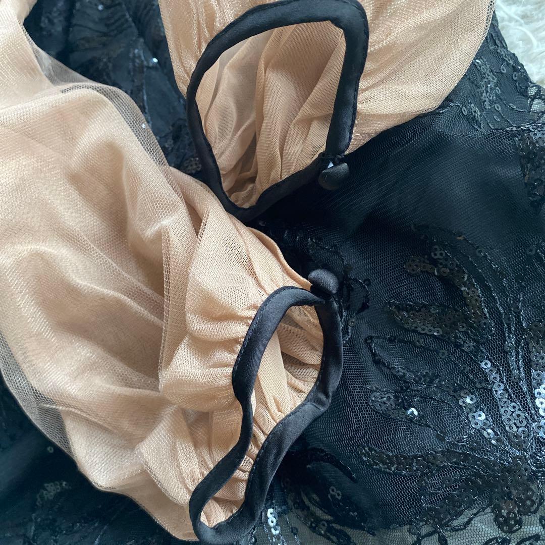 豆侍(土日も発送します)様専用Leja レジャ シアーパフスリーブペプラム