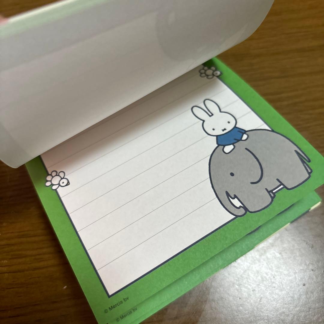 miffy メモ帳 Dick Bruna 4デザイン 100シート ミッフィー - メルカリ