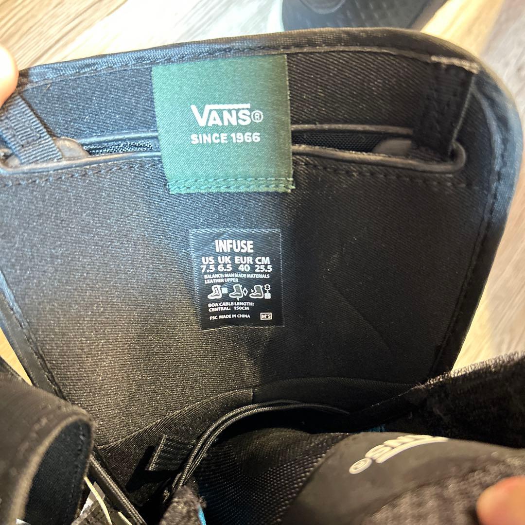 VANS スノーボードブーツ Infuse ARTHUR LONGO愛用モデル