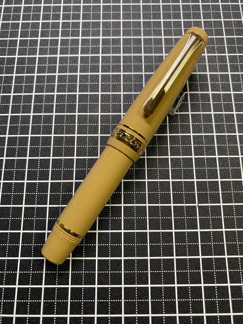 筆記具 SAILOR Professional Gear Mustard-Yellow Sailor Mustard Yellow Mini Professional Gear Slim Fountain Pen
