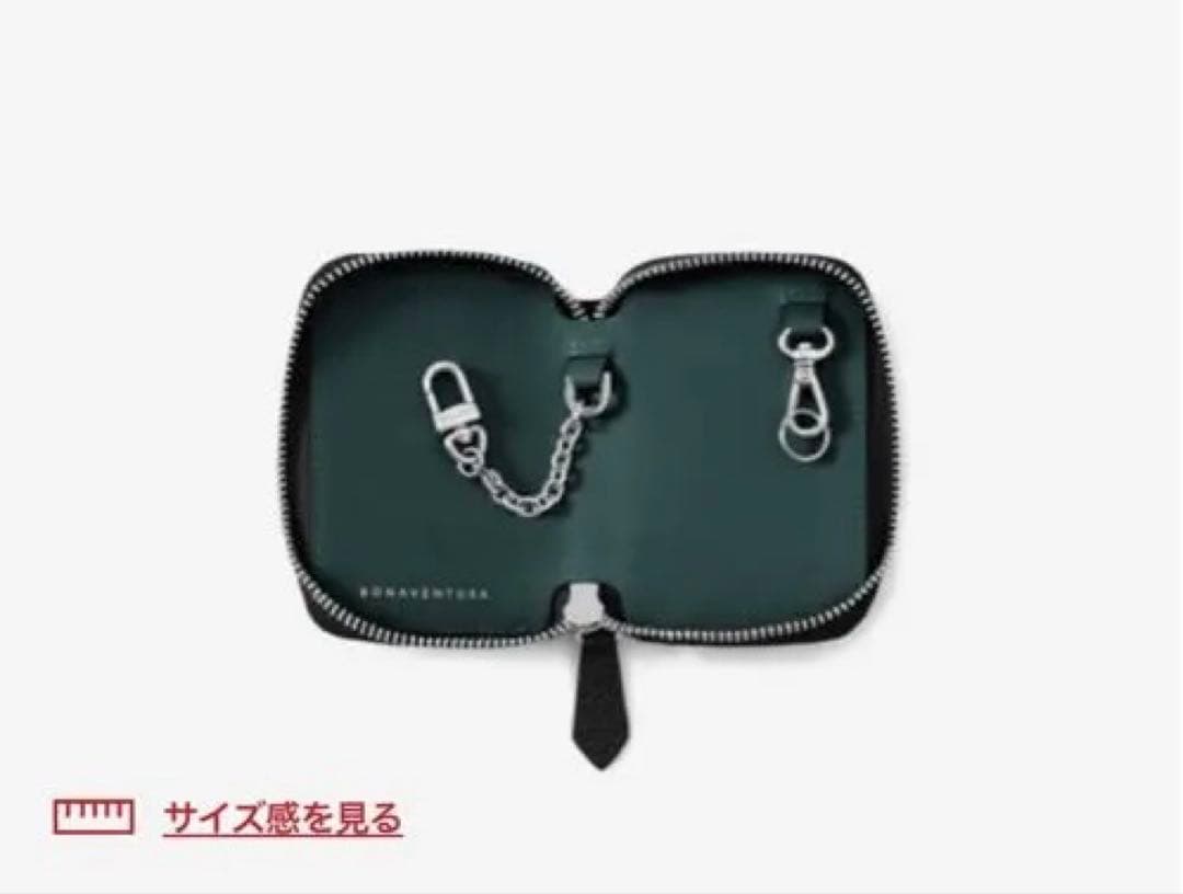 びび様専用⭐︎BONAVENTURA ラウンドジップ スマートキーケース ブラック