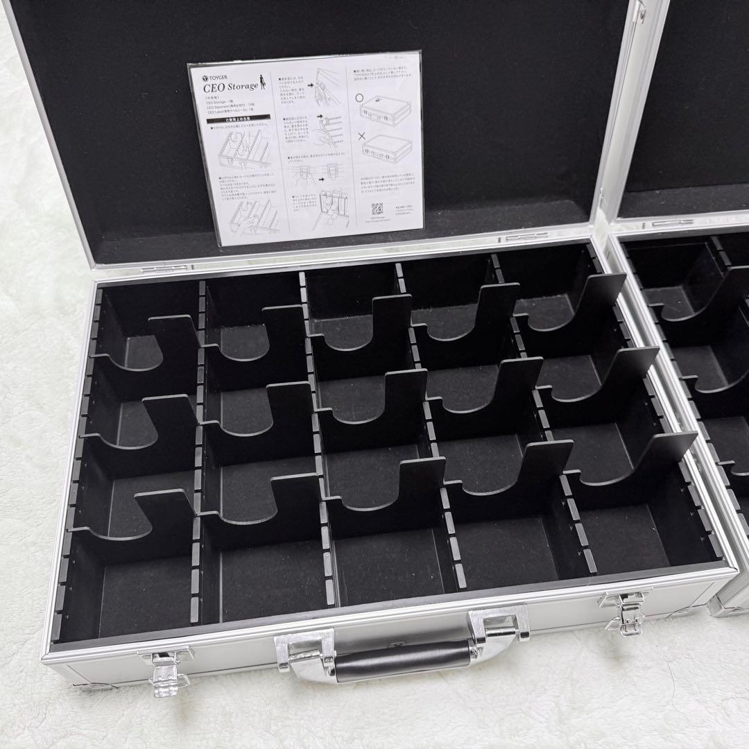 TOYGER アタッシュケース（シルバー） 2個セット