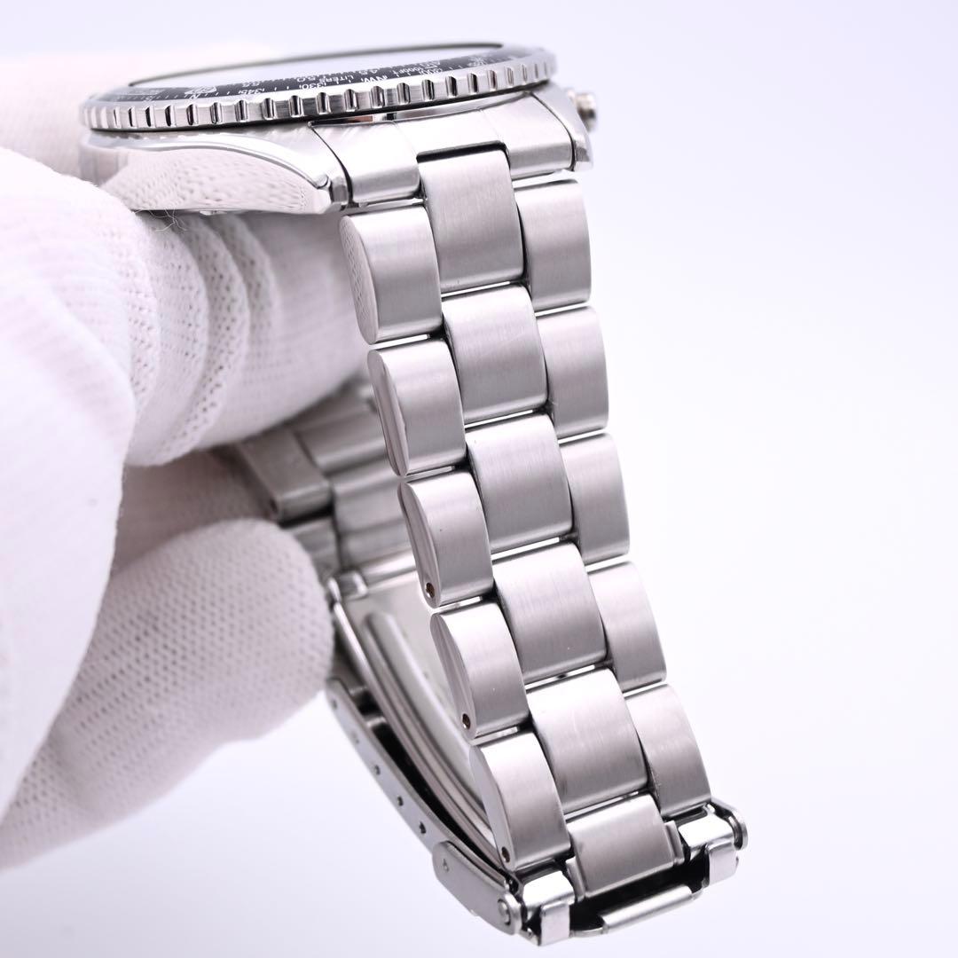 SEIKO 7T92-0CF0 フライトマスター クロノグラフ 腕時計 新品電池