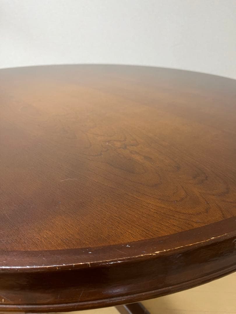 飛騨産業　キツツキ　穂高　ダイニングテーブル　円卓　USED