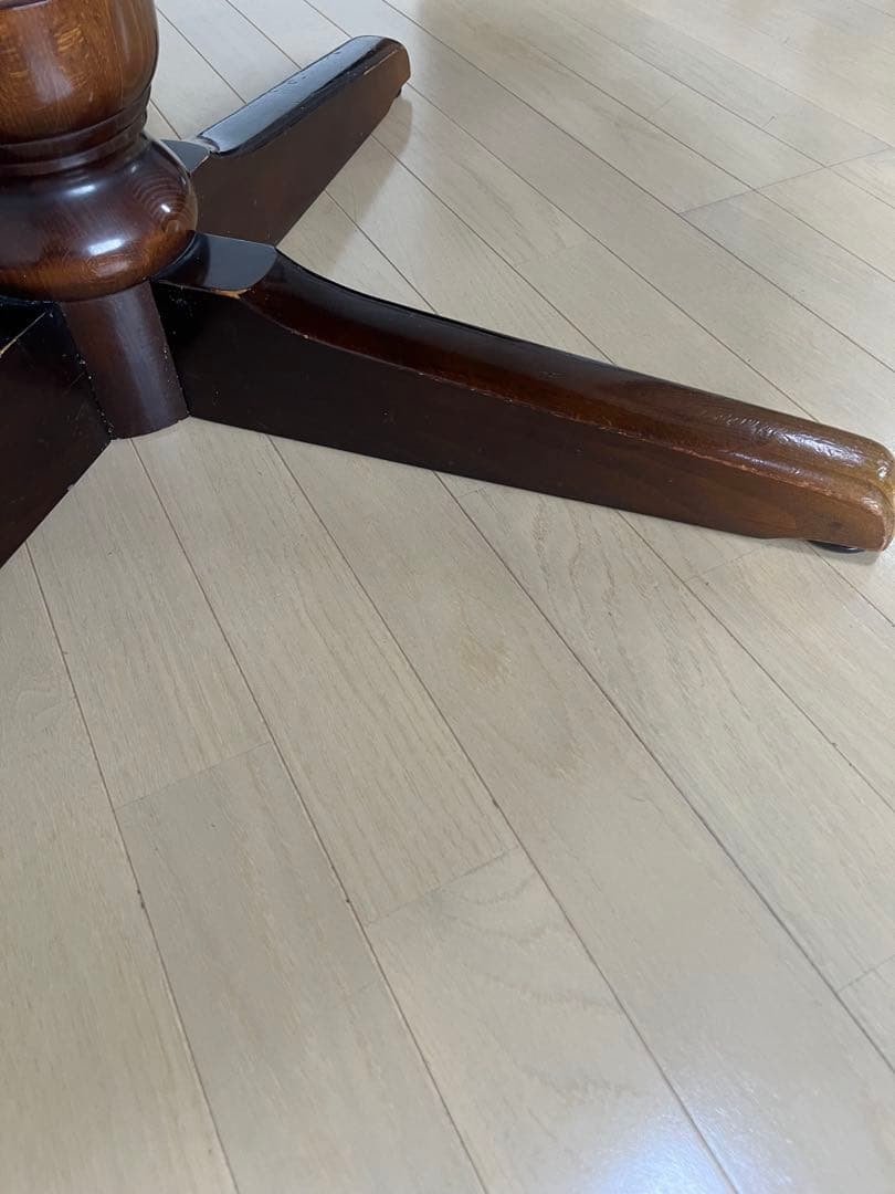 飛騨産業　キツツキ　穂高　ダイニングテーブル　円卓　USED