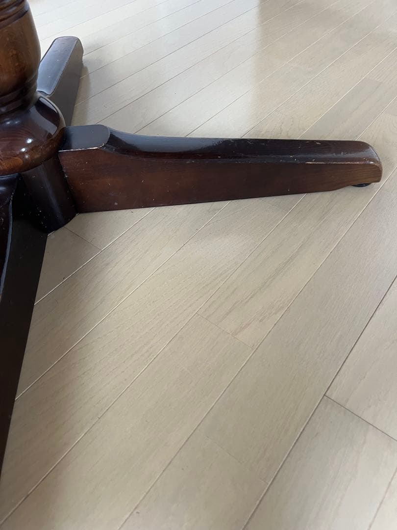 飛騨産業　キツツキ　穂高　ダイニングテーブル　円卓　USED