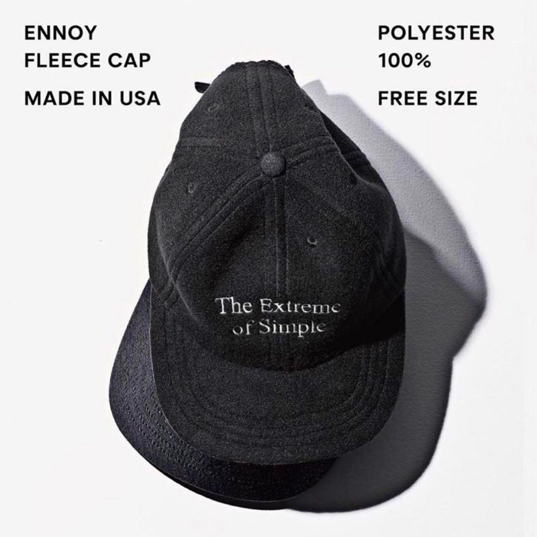 クラシックメンズ - ENNOY FLEECE CAP エンノイ フリースキャップ