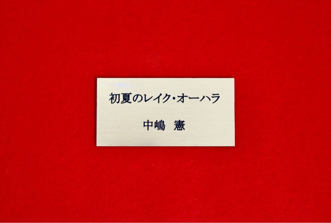 こころの風景コレクション【中嶋憲 初夏のレイク・オーハラ】60％お
