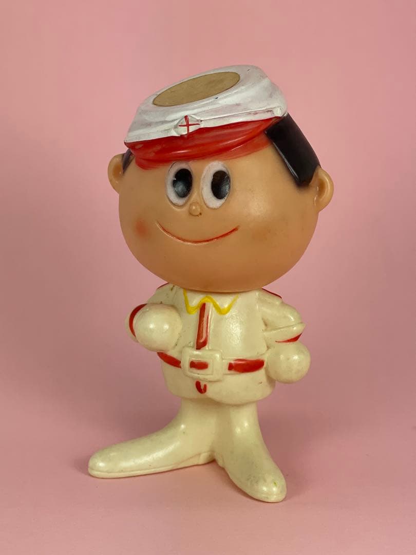 昭和レトロ　グリコ　ミリタリー人形　2体