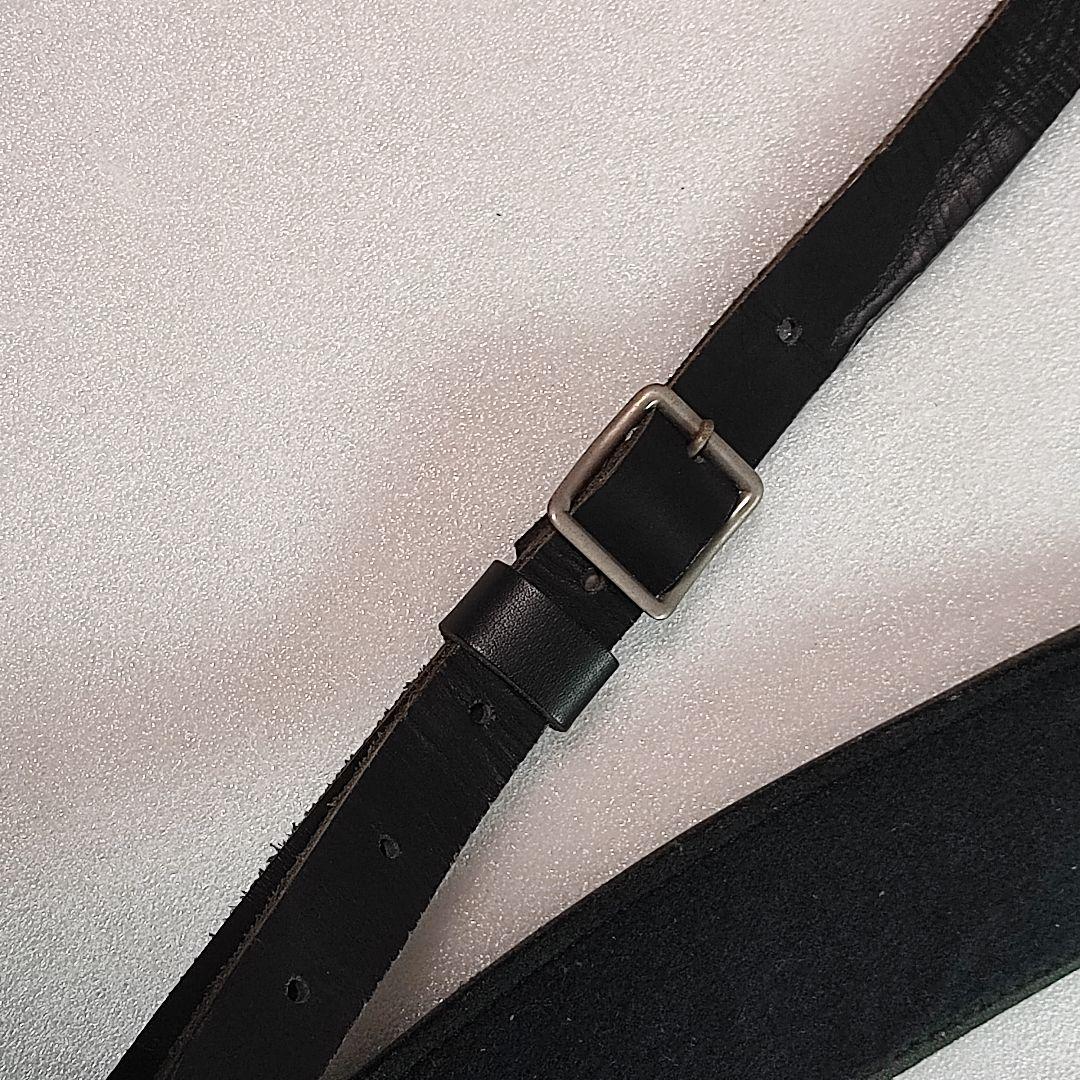 YAMAHA　レザーストラップ　レア　ギター　ベース　細身　PACIFICA