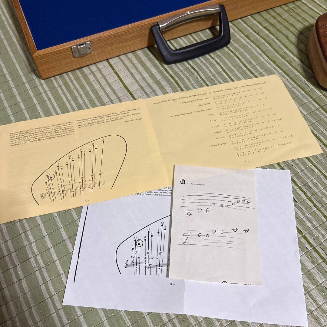 CHOROI コロイ ボーデン ライアー 16弦　楽器　民族楽器　ハープ　琴