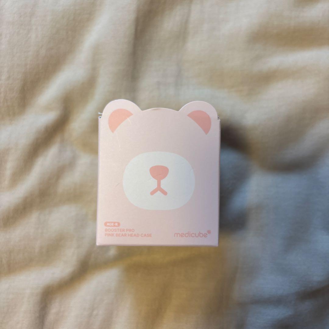 メディキューブ 美顔器 ブースタープロ キャップ ピンク くま - メルカリ