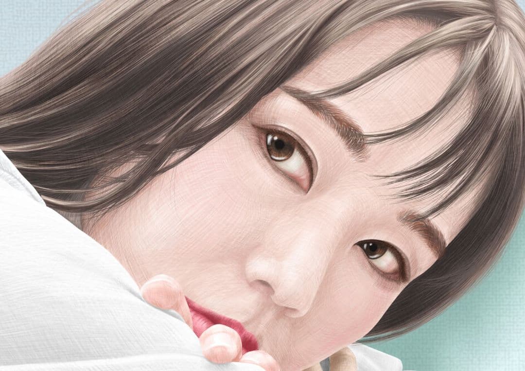 森夏男　作『憐情』Sサイズ(A3)