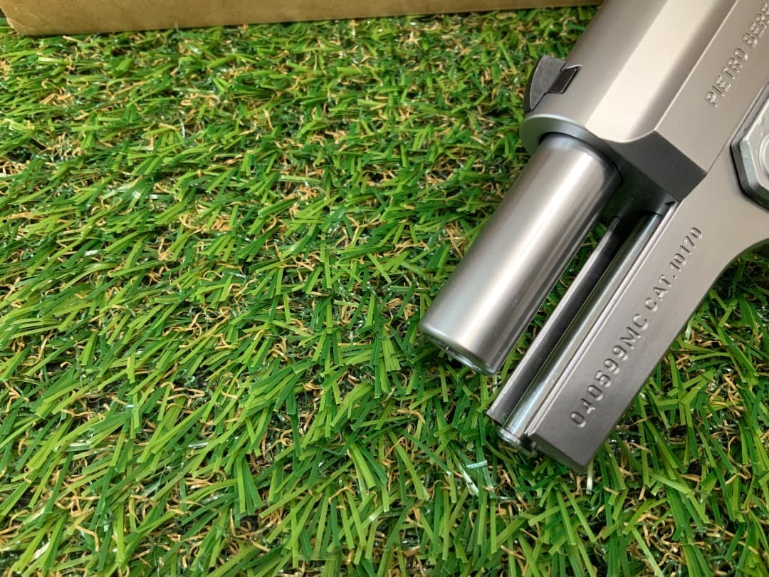 WA ウェスタンアームズ　クーガーF M8045 INOX シルバー　ガスガン