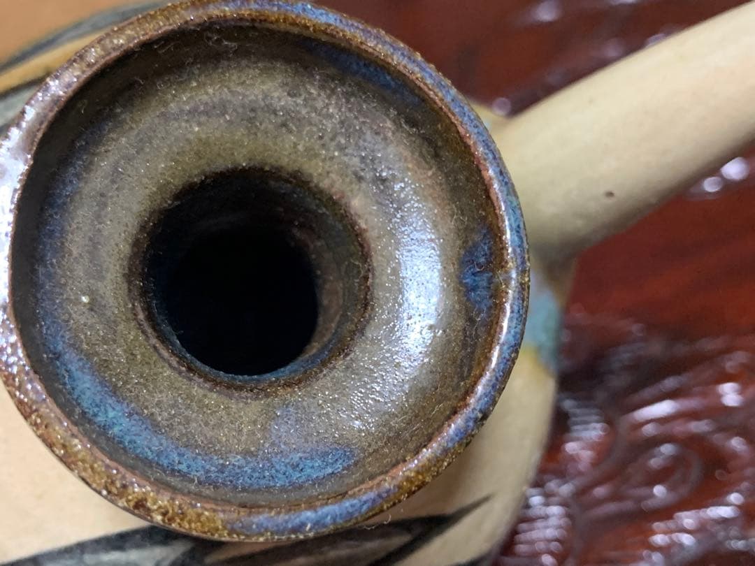 s*u様 須美子さんの器 カラカラ 宮城須美子 人間国宝 猪口 琉球 壺屋焼 や