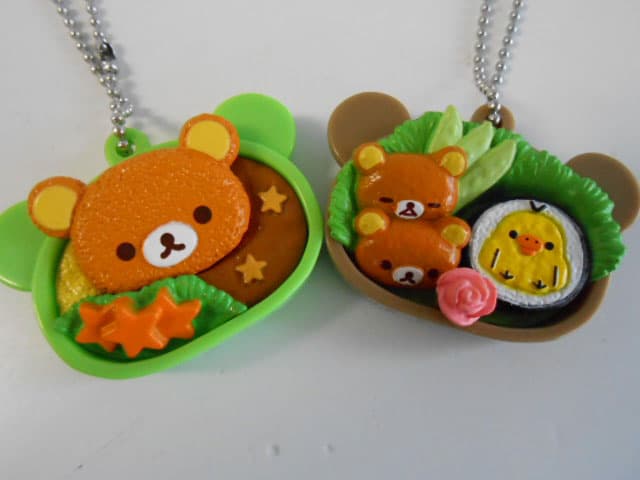 ♯Jpm15DZリラックマお弁当マスコットキーチェーン2全5種