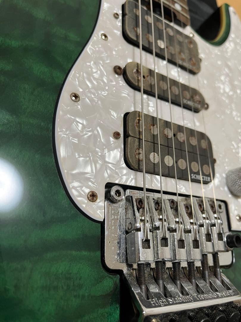 ギター SCHECTER SD-2 See-thru Green
