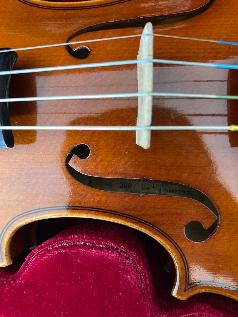スズキ　バイオリン 1/4 本体 ケース付き　子ども