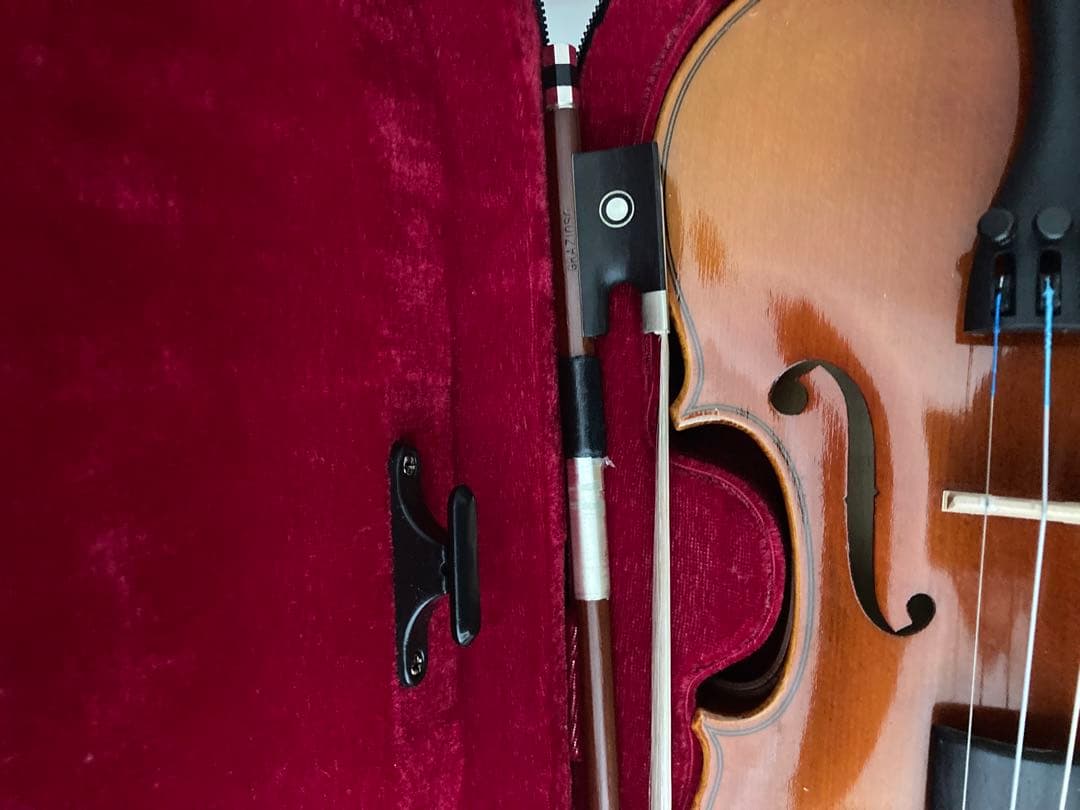 スズキ　バイオリン 1/4 本体 ケース付き　子ども