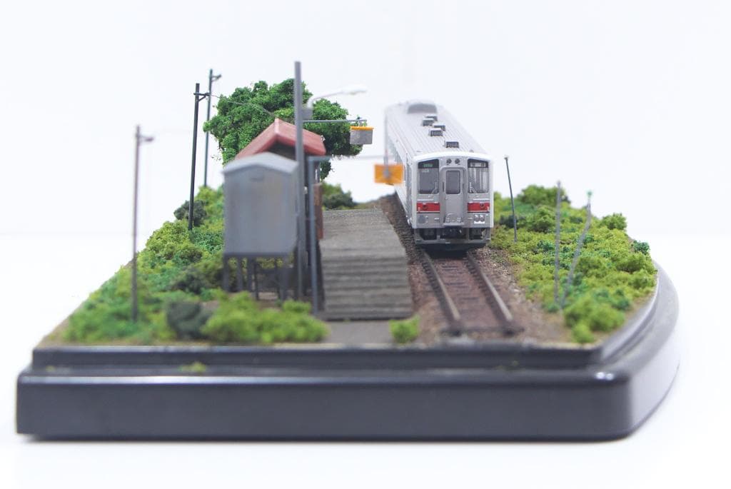 留萌本線 秘境駅 北秩父別駅ジオラマほか 全4点セット